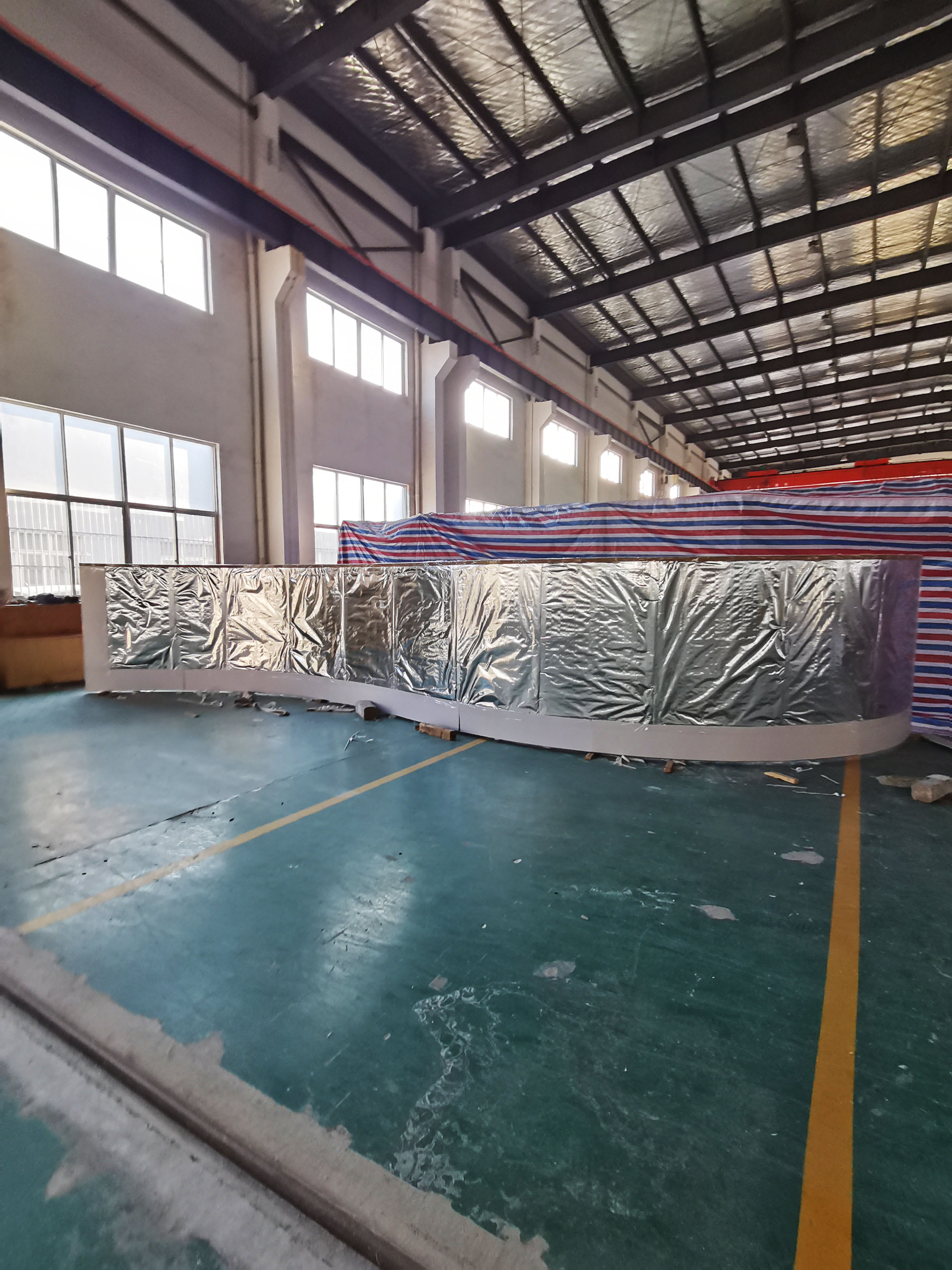 Acrylic curved panel - LEYU Акриловое изогнутое панно - LEYU